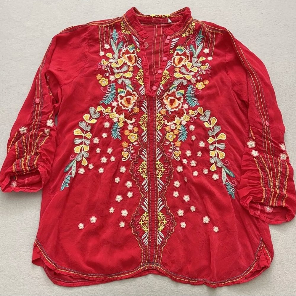 Johnny Was Annette tunic XL